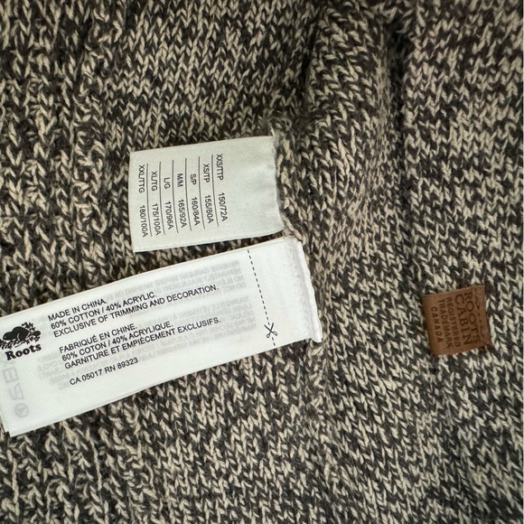 Roots Cotton Cabin Waffle Crew - Picture 3 of 4